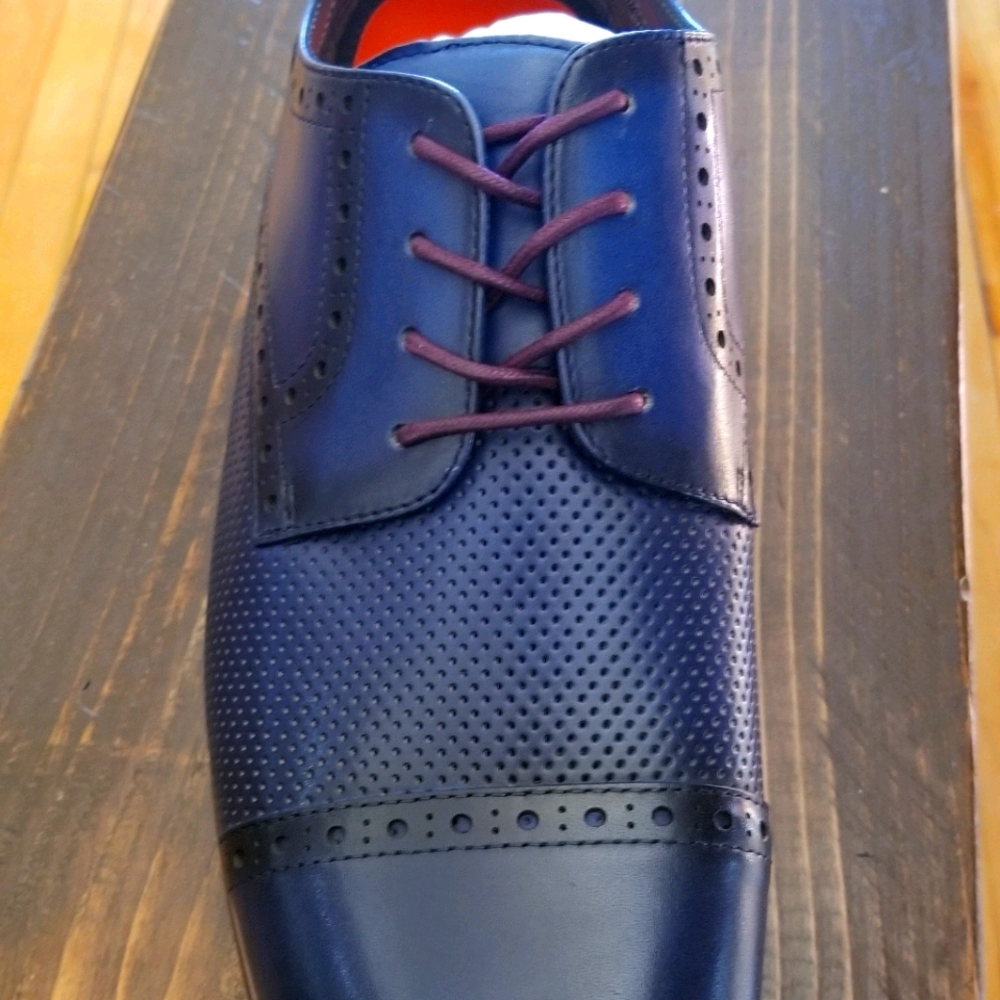 Tallia sz 12 Navy Vito dress shoes